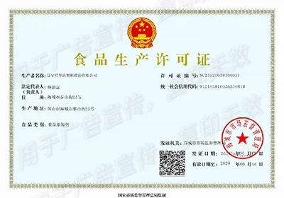 Food Grade Talc Production License